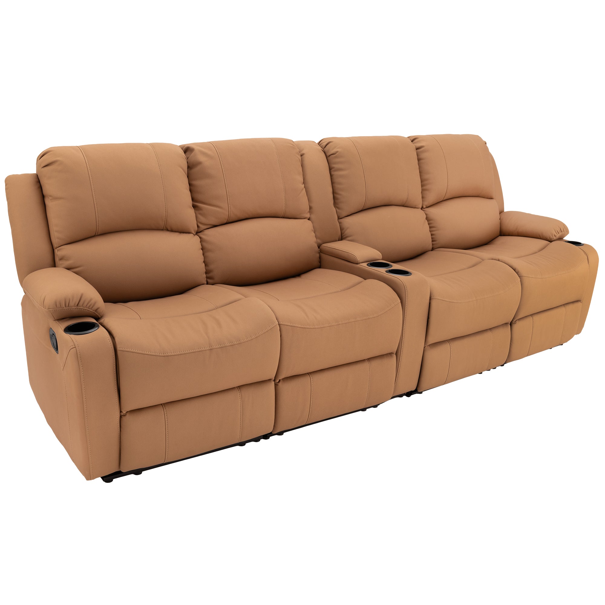 RV Wall Hugger Sofa 108" Manual Reclining Theater Seats