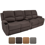 RV Wall Hugger Sofa 108" Manual Reclining Theater Seats