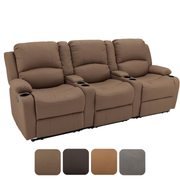 RV Wall Hugger Sofa 94" Manual Reclining Theater Seats