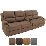 RV Wall Hugger Sofa 108" Powered Reclining Theater Seats