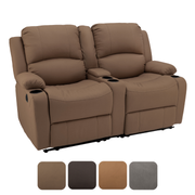 RV Wall Hugger Sofa 64" Powered Reclining Theater Seats