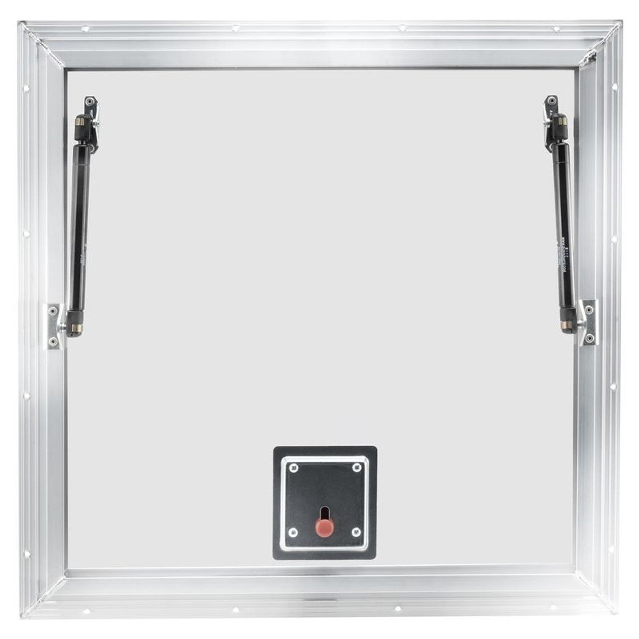 RV Compartment Door | Square  White Centered  | 24" X 24"