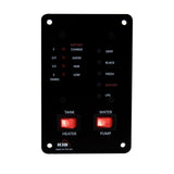RV Tank Sensor Monitor Panel Kit with Probeless Adhesive Sensors