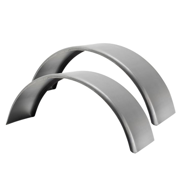 Trailer Fender 9x32x13 | Steel Smooth Round Top