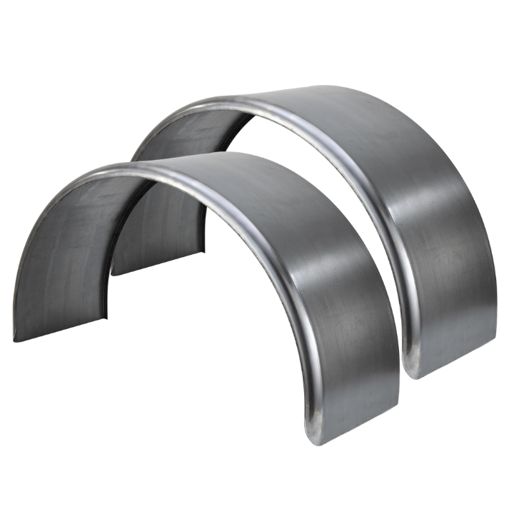 Trailer Fender 13x36x20 | Steel Smooth Round Top