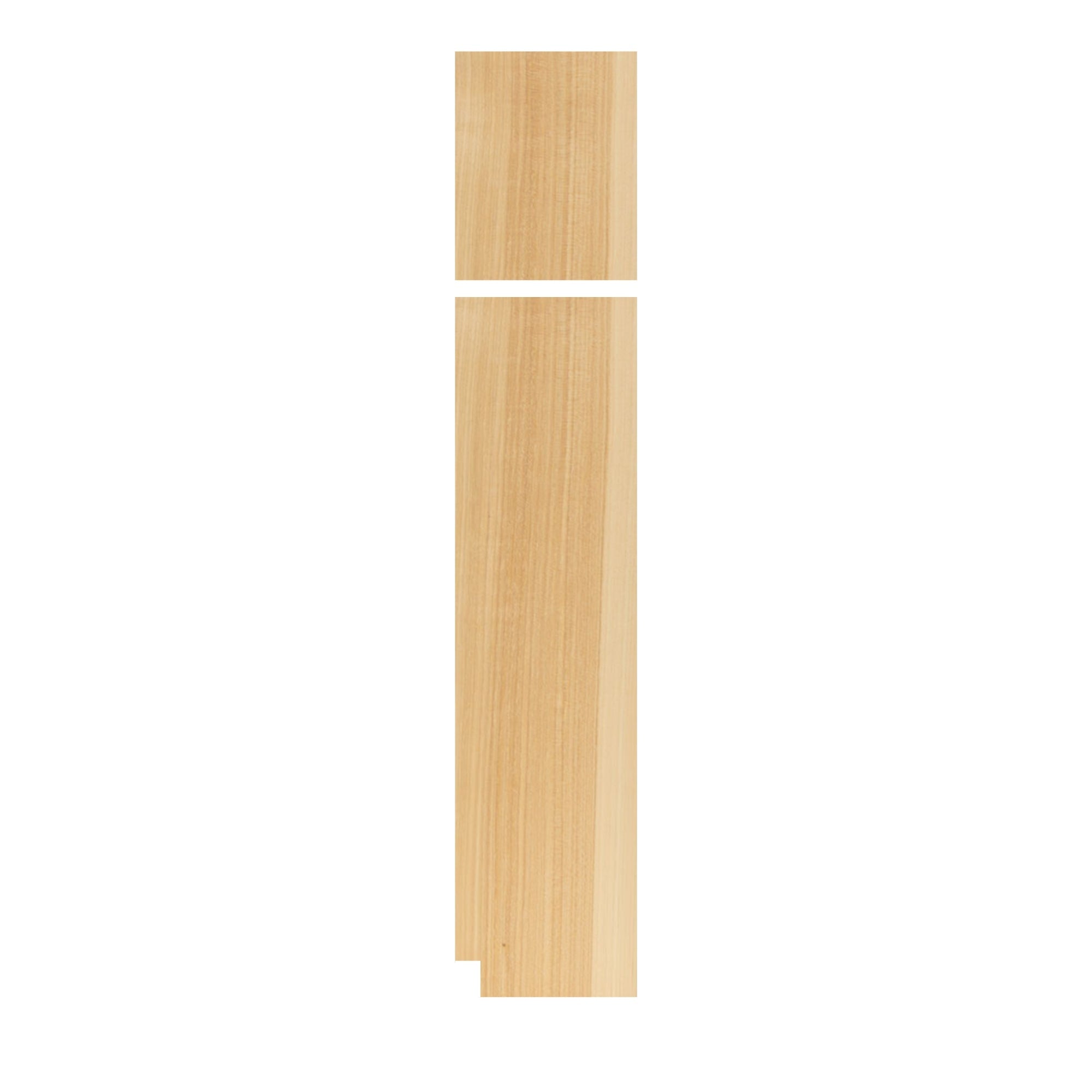 RV Pantry Cabinet Left & Right Side End Panel | Unfinished Maple