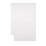 RV Base Cabinet Left & Right Side End Panel | Pure White