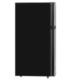 RecPro RV Refrigerator | 12 V | 4.4 Cubic Feet | Black