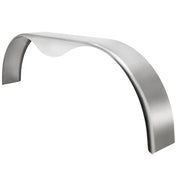 Trailer Fender | Tandem | Aluminum Smooth | Teardrop | 10 ¾" x 72" x 20"