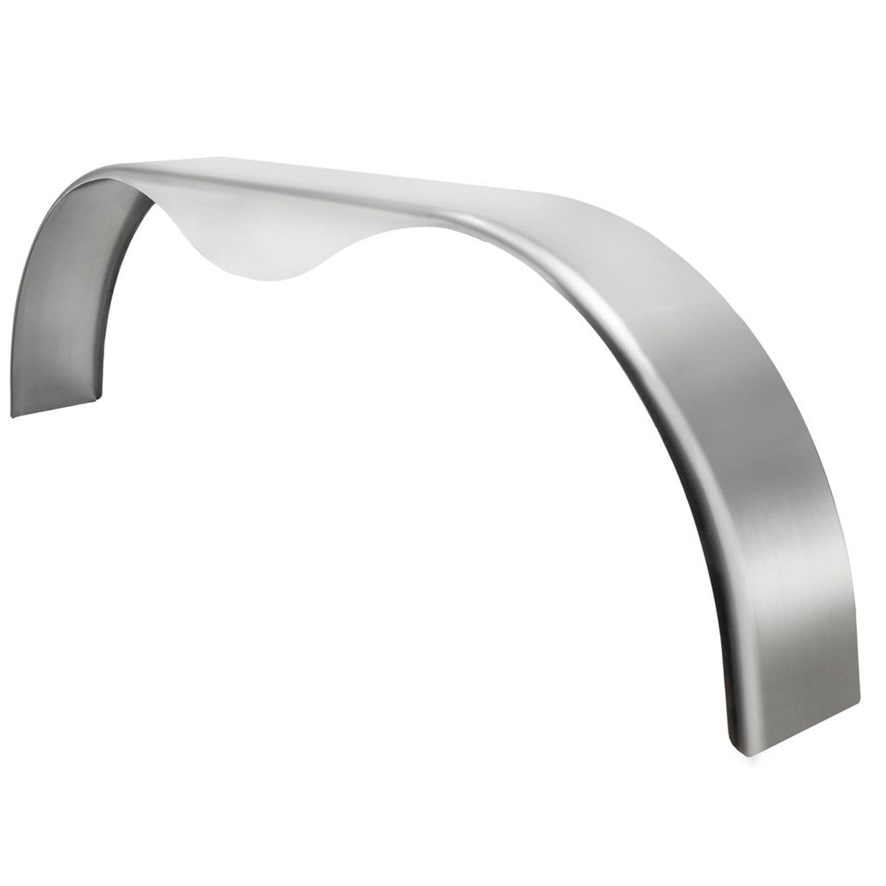 Trailer Fender | Tandem | Aluminum Smooth | Teardrop | 8" x 72" x 20"