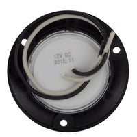 2" RV Light Clear/Amber Round Surface Mount
