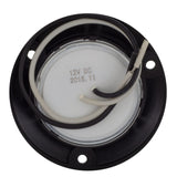 2" RV Light Clear/Amber Round Surface Mount