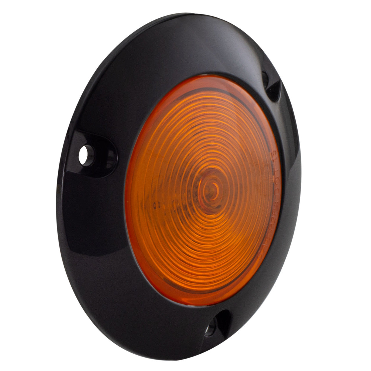 RV 2" LED Surface Mount Light | Round Amber/Amber Trailer Marker or Clearance Light | Improved Visibility & Safety