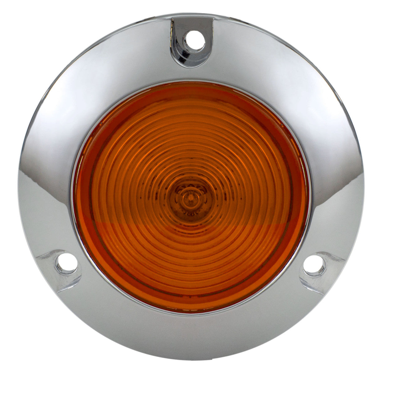 RV 2" LED Surface Mount Light | Round Amber/Amber Trailer Marker or Clearance Light | Improved Visibility & Safety