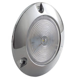2" RV Light Clear/Amber Round Surface Mount