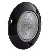 2" RV Light Clear/Amber Round Surface Mount