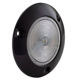 2" RV Light Clear/Amber Round Surface Mount