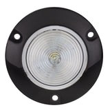 2" RV Light Clear/Amber Round Surface Mount