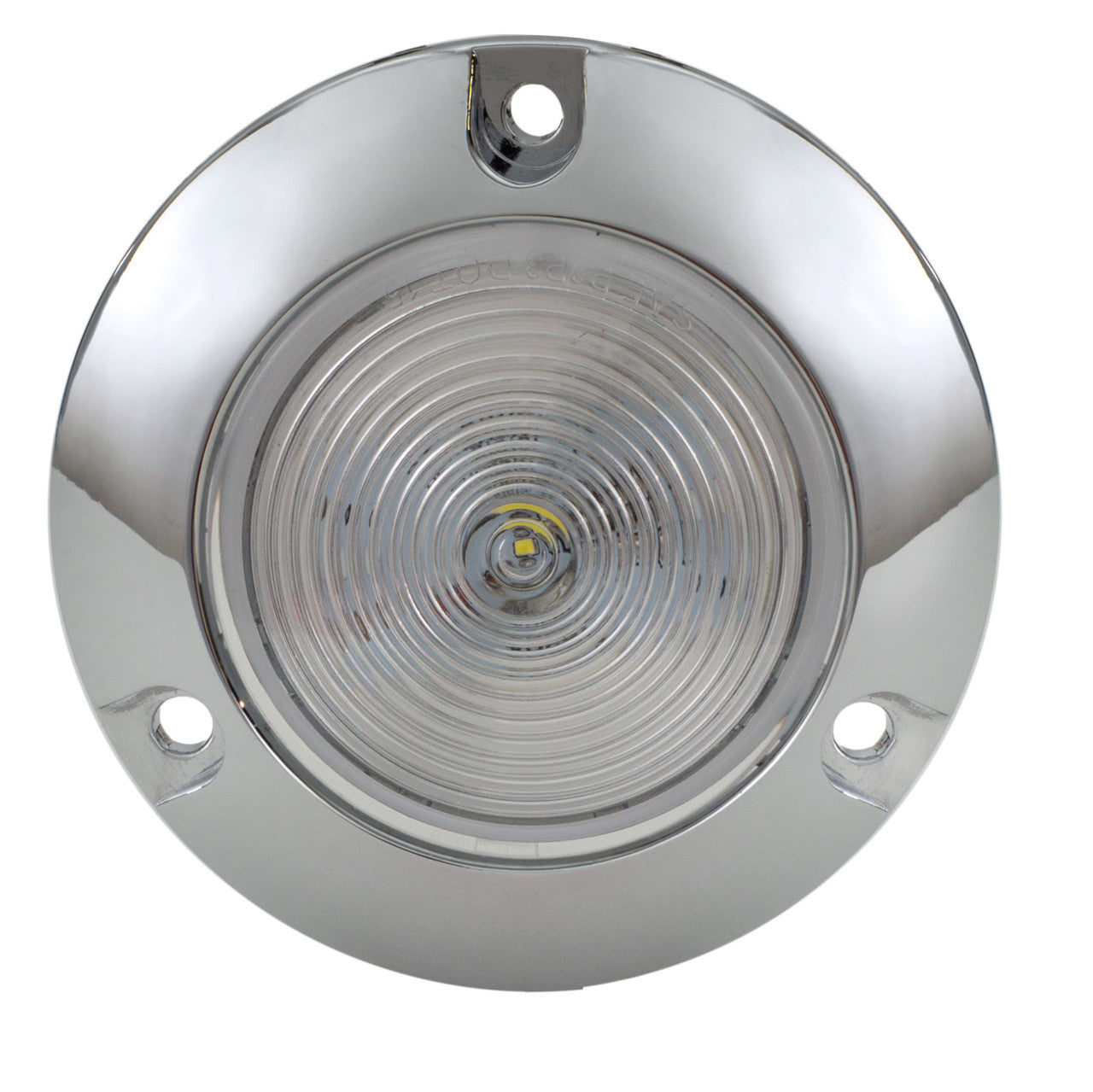 RV 2" LED Surface Mount Light | Round Clear/Clear Trailer Marker or Clearance Light | Improved Visibility & Safety