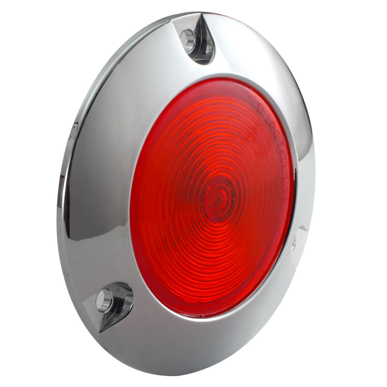 RV 2" LED Surface Mount Light | Round Red/Red Trailer Marker or Clearance Light | Improved Visibility & Safety