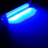 Trailer Utility Strip Lights| LED 6" | Clear Lens | Slim Line| Marker or Brake Light for Exterior Safety