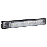 Trailer Utility Strip Lights| LED 6" | Clear Lens | Slim Line| Marker or Brake Light for Exterior Safety