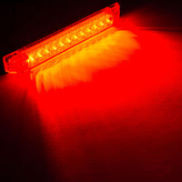 Trailer Utility Strip Lights| LED 6" | Clear Lens | Slim Line| Marker or Brake Light for Exterior Safety