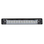 Trailer Utility Strip Lights| LED 6" | Clear Lens | Slim Line| Marker or Brake Light for Exterior Safety