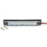 Trailer Utility Strip Lights| LED 6" | Clear Lens | Slim Line| Marker or Brake Light for Exterior Safety