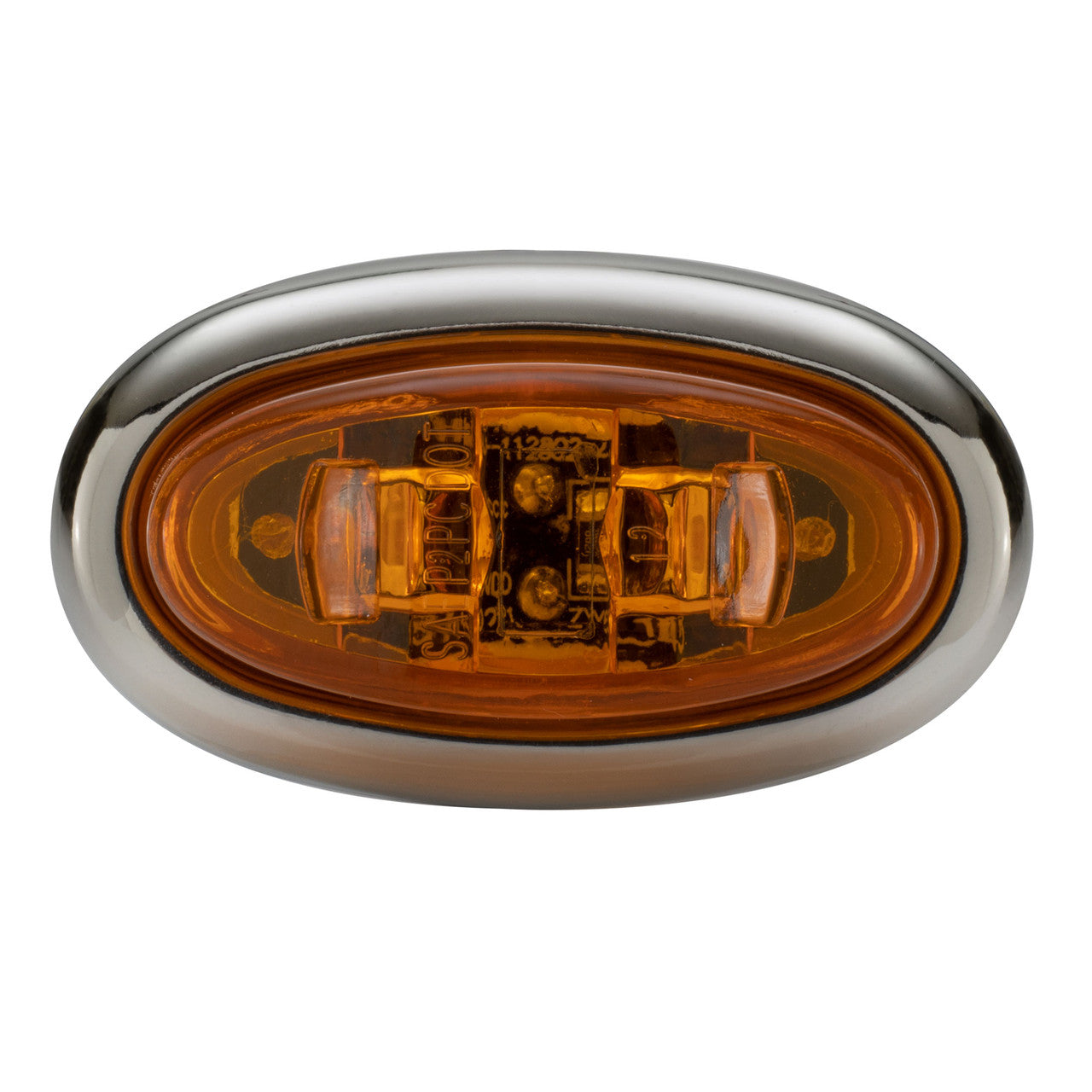 Trailer Surface Mount Lights | 1 1/2" Mini Oval LED Marker Clearance Lights | Exterior Lighting to Improve Visibility & Safety