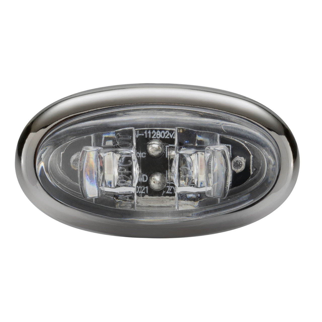 Trailer Surface Mount Lights | 1 1/2" Mini Oval LED Marker Clearance Lights | Exterior Lighting to Improve Visibility & Safety