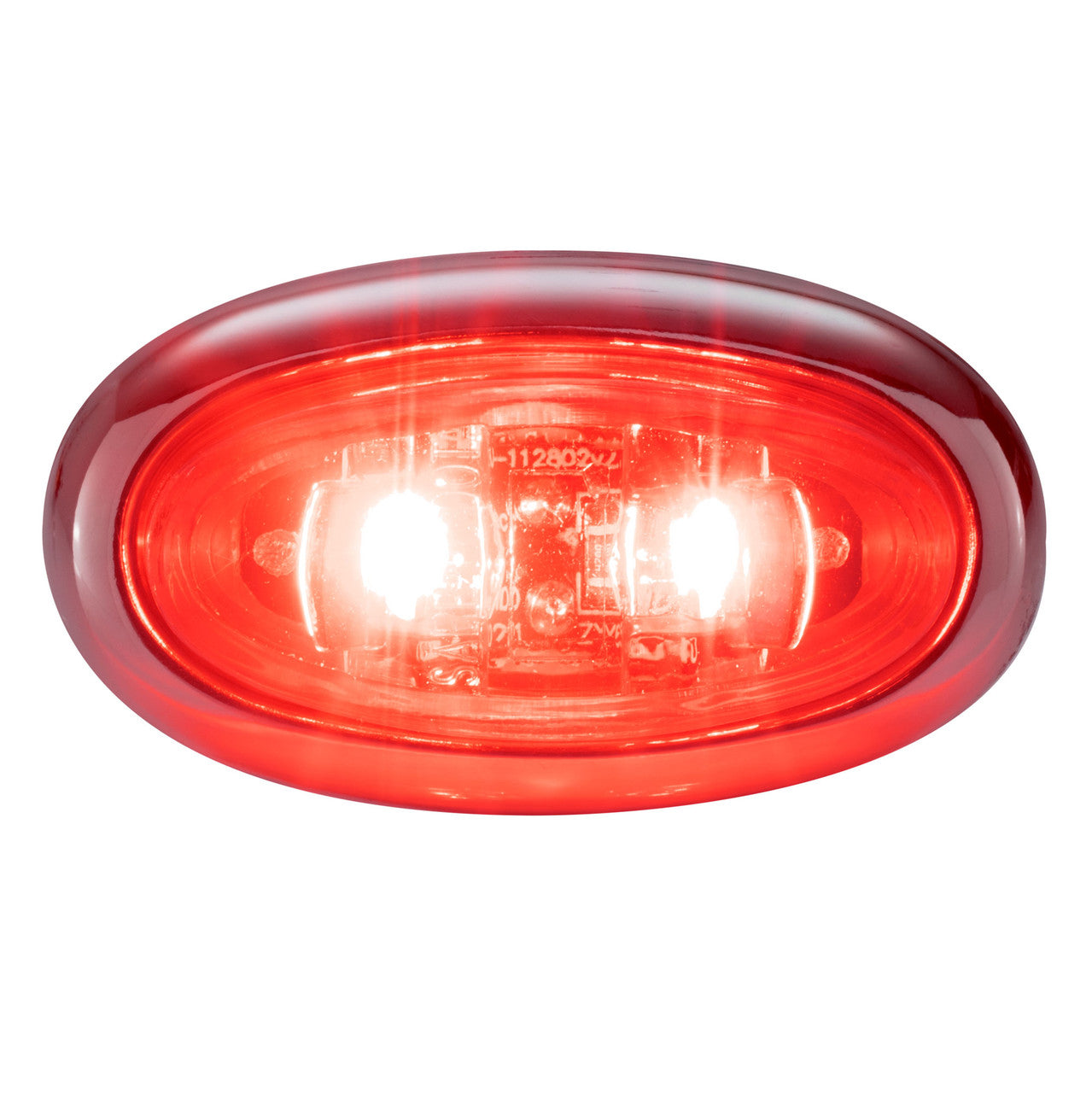 Trailer Surface Mount Lights | 1 1/2" Mini Oval LED Marker Clearance Lights | Exterior Lighting to Improve Visibility & Safety