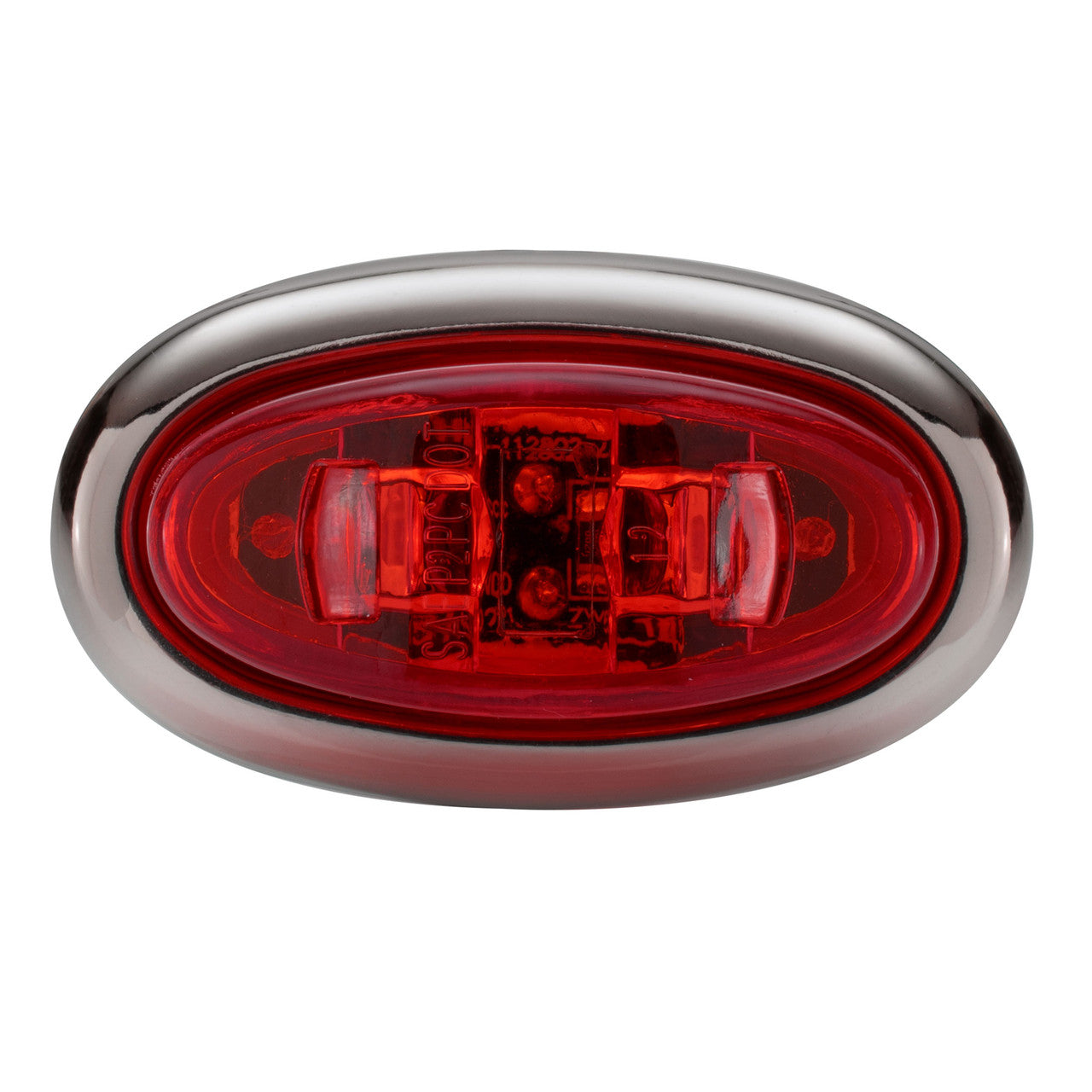 Trailer Surface Mount Lights | 1 1/2" Mini Oval LED Marker Clearance Lights | Exterior Lighting to Improve Visibility & Safety