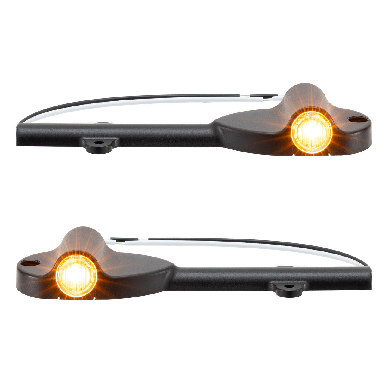 Trailer Fender Light Set | Red and Amber Clearance Marker Lights