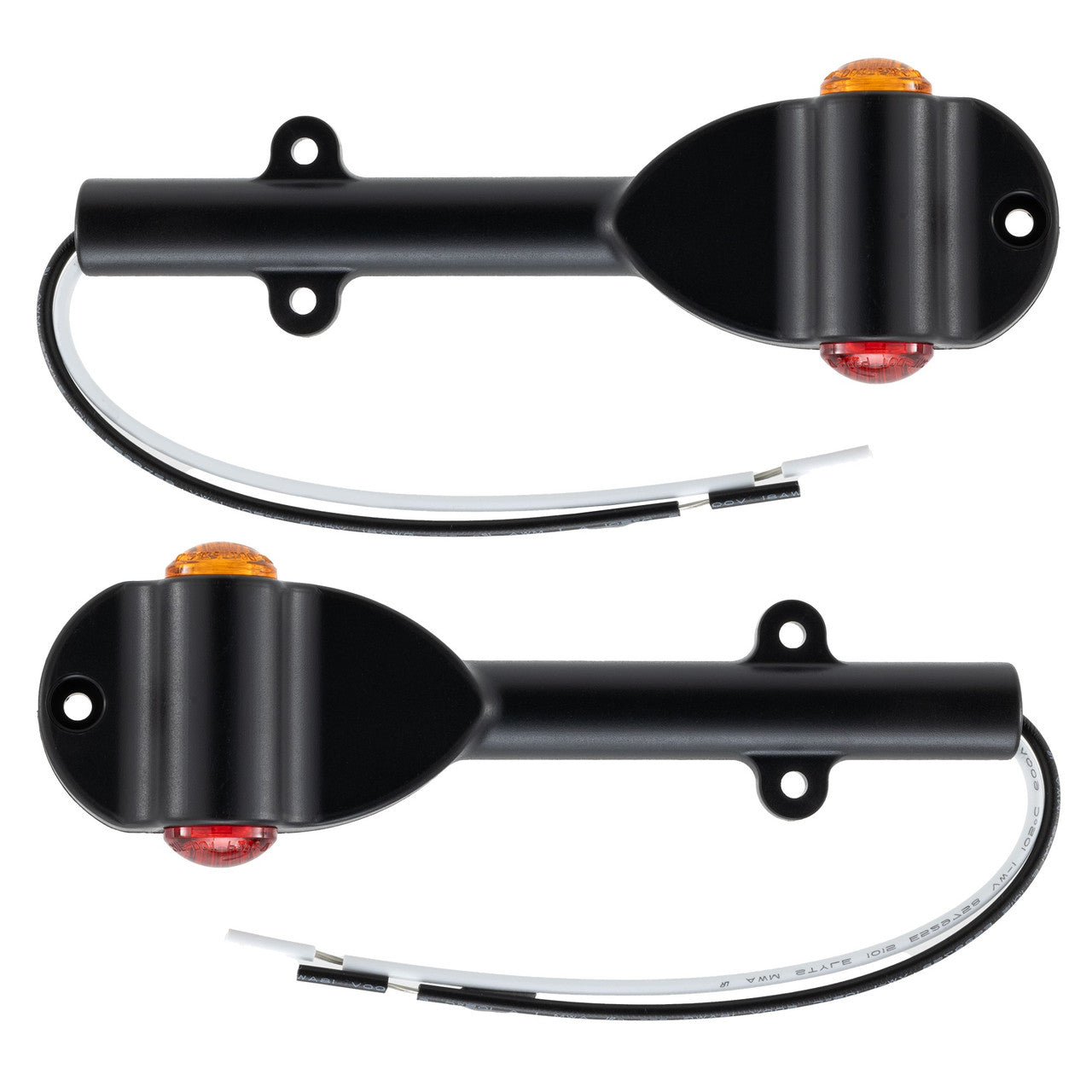 Trailer Fender Light Set | Red and Amber Clearance Marker Lights
