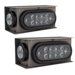 Long Haul Trailer Truck Steel Housing Box | LED | Set of Two