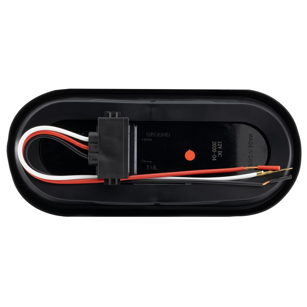 RV LED Tail Light | Oval 6" Sealed | Exterior Lighting | Rear Turning & Breaking Signal Light