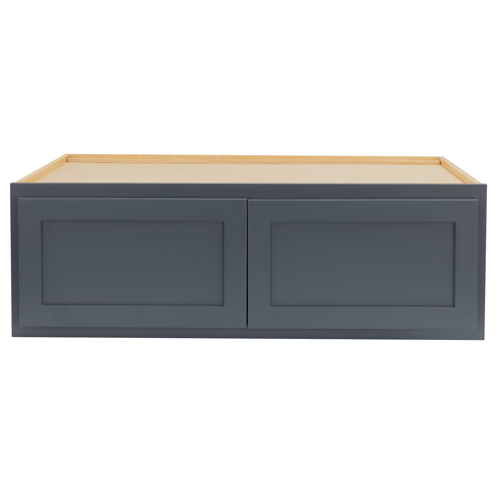 RV Refrigerator Wall Cabinet | Needlepoint Navy