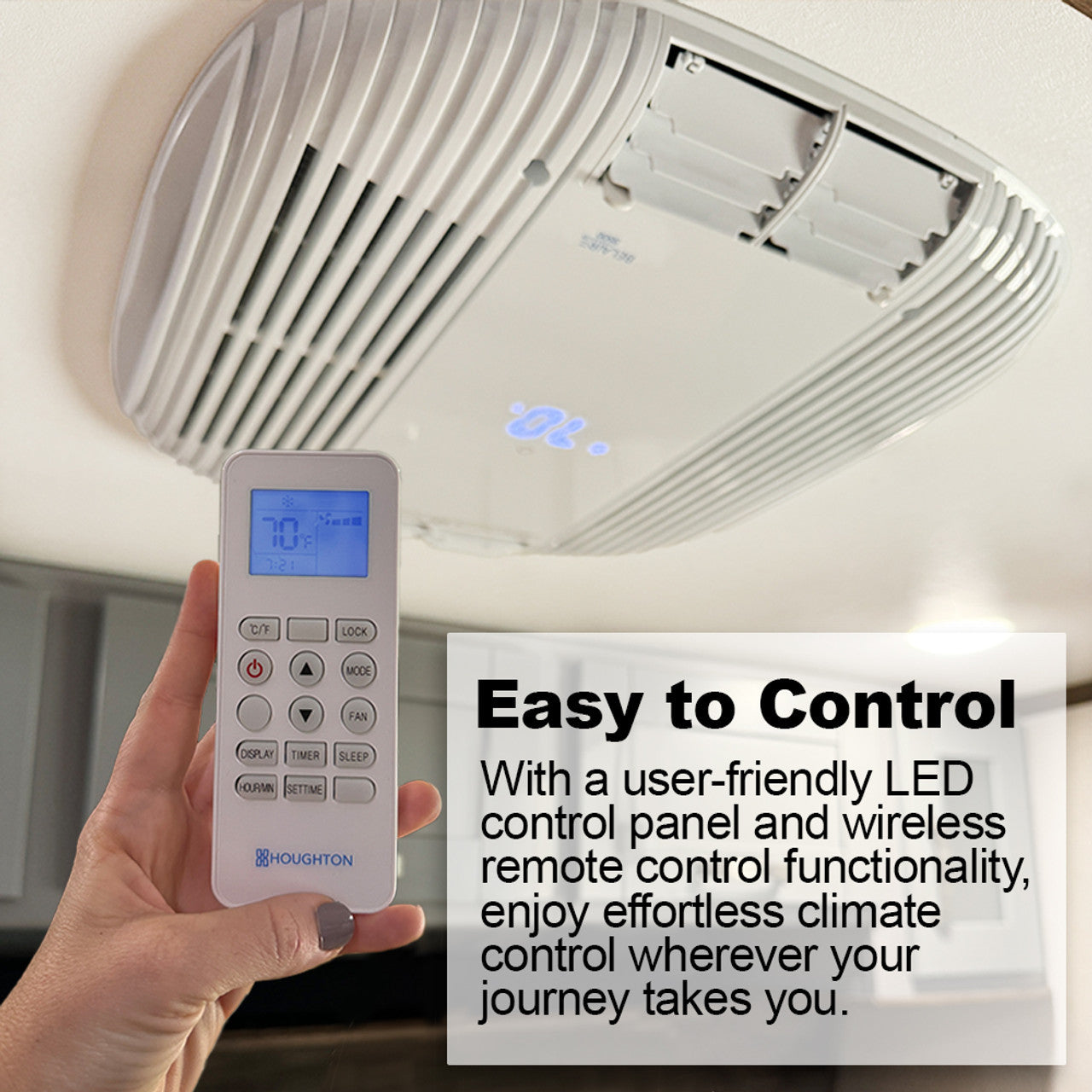 RecPro RV Quiet Air Conditioner Unit 13.5K | Ducted | Remote Control