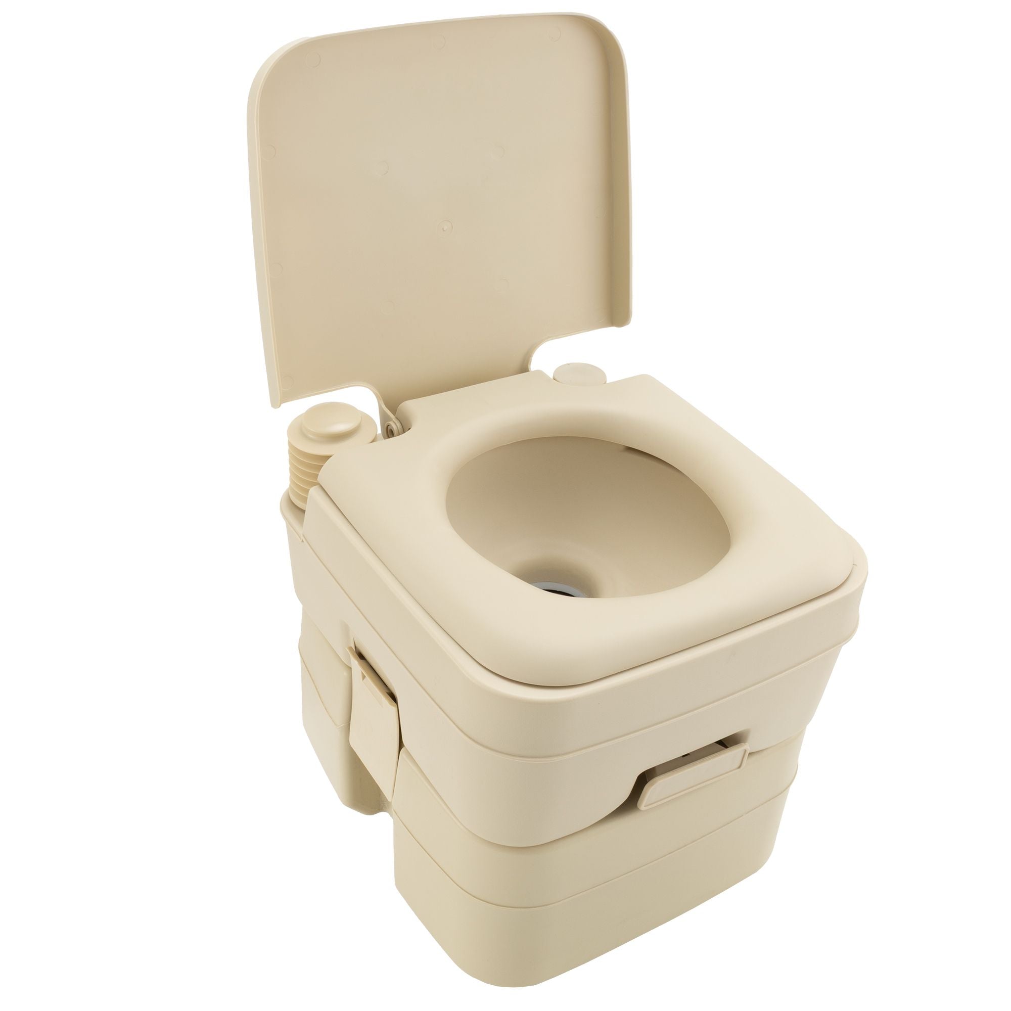 Heng's Camping Portable Toilet 5 Gallon | Tan