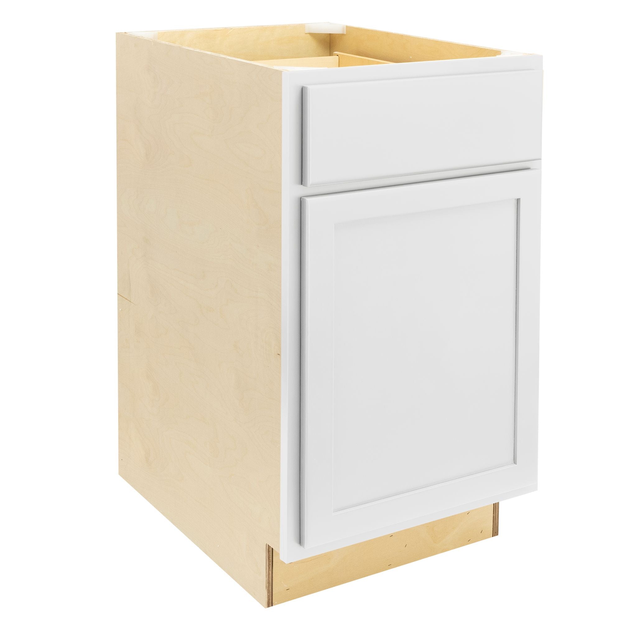 RV Waste Basket Base Cabinet | Pure White