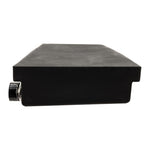 RV 30 Gallon 52" x 23" x 8" Black Water Tank | Alpha VB23528HL