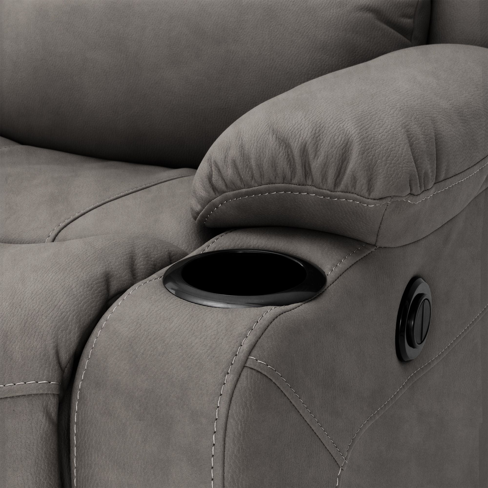 RV Wall Hugger Sofa 80" Powered Reclining Theater Seats