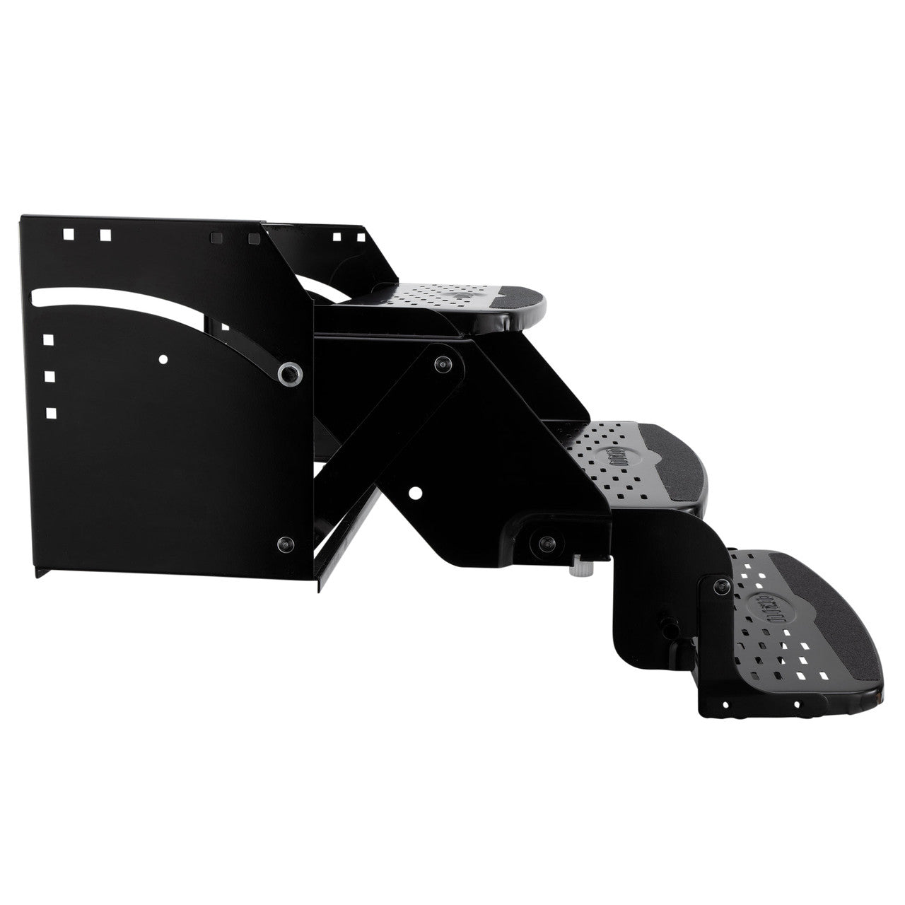 RV Steps | Entry Stairs | Triple | 24" | Black