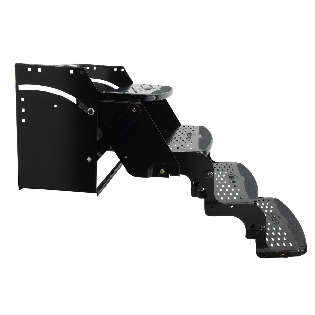 RV Steps | Entry Stairs | Quad | 24" | Black