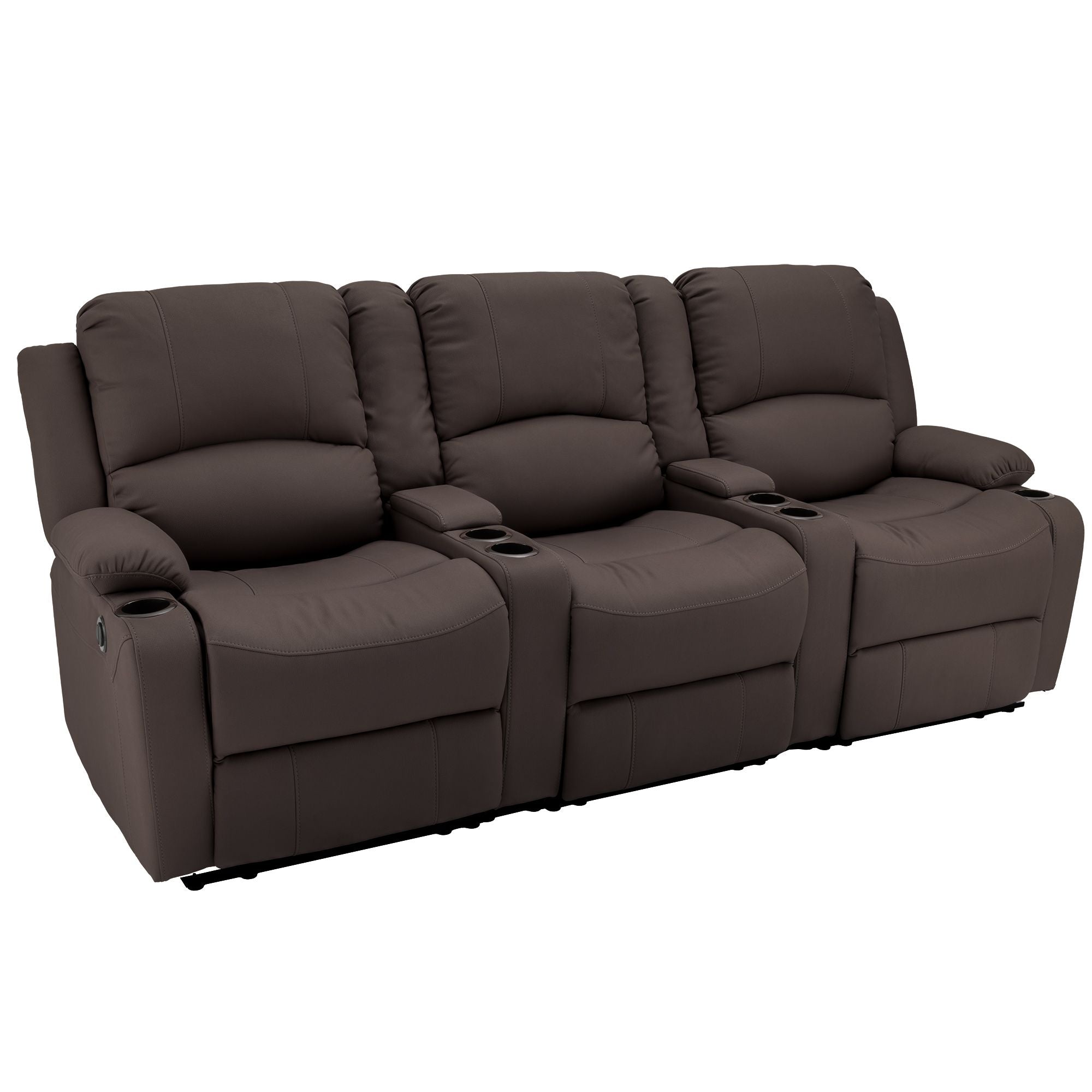 RV Wall Hugger Sofa 94" Powered Reclining Theater Seats