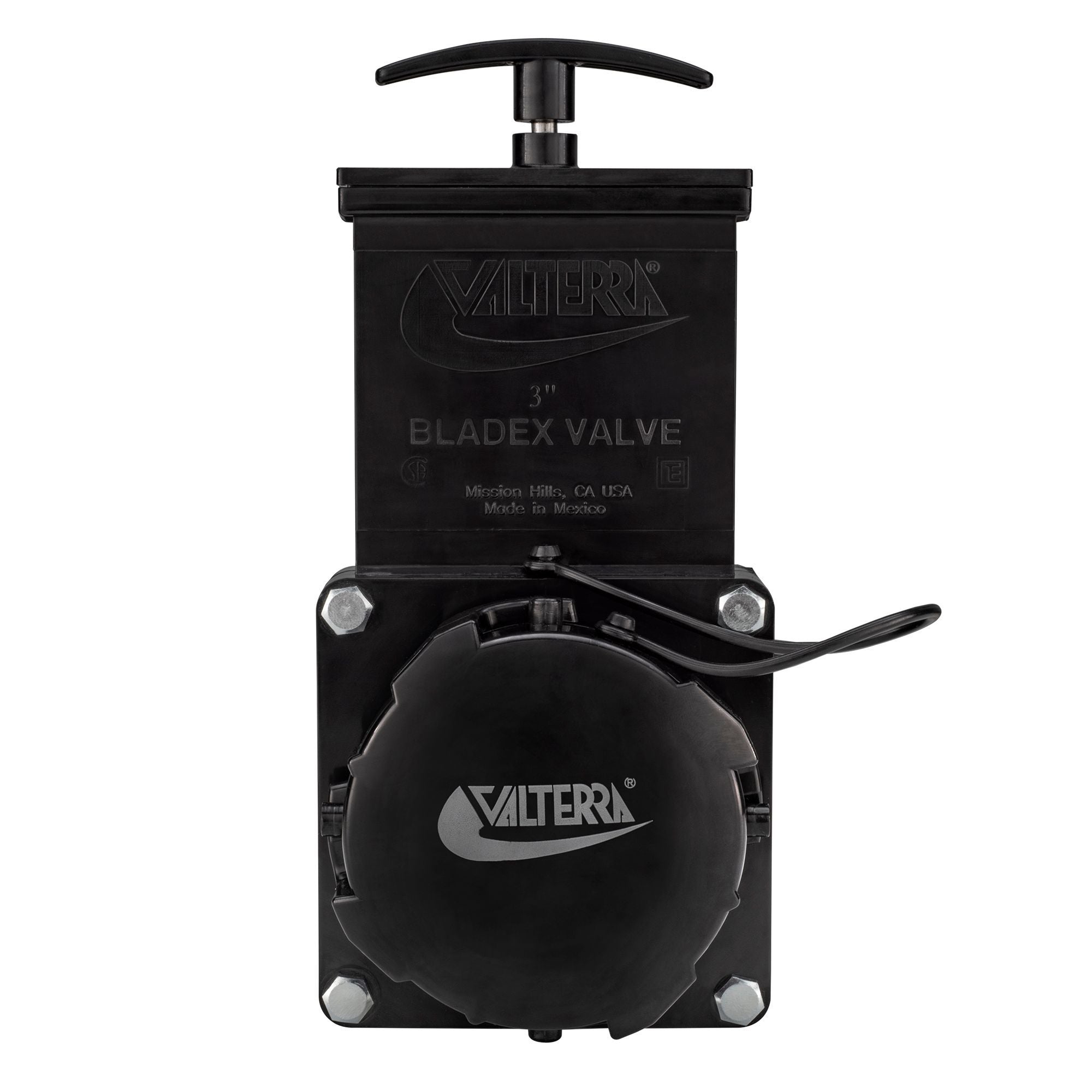 Valterra RV Waste Valve for Black Water Tank 3"