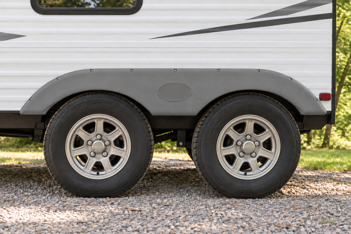 Tandem RV Fender Skirt | 69 ½" W x 10 ¾" H