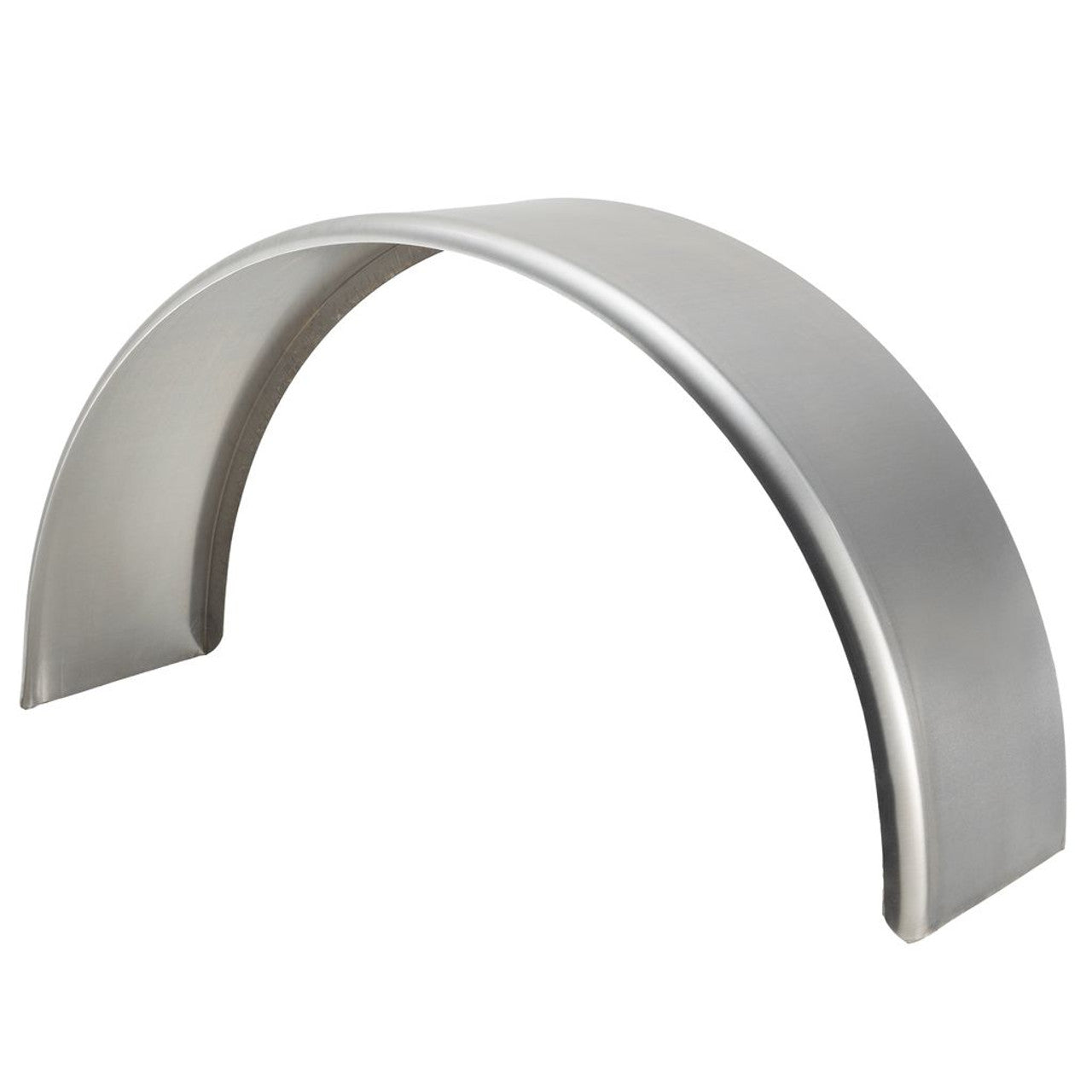 Trailer Fender | Aluminum Smooth | Round Top | 10" x 34" x 17"