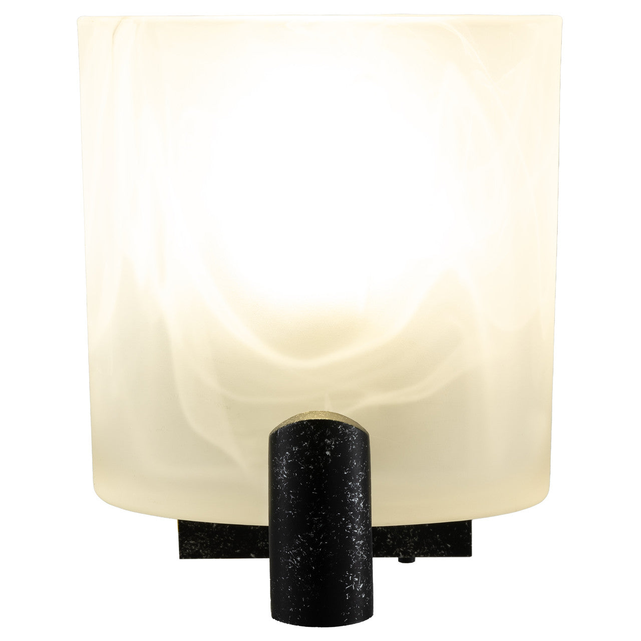 RV Wall Sconce Light | Warm White Lighting | Interior Lighting | Frosted White Textured Glass Satin Nickel